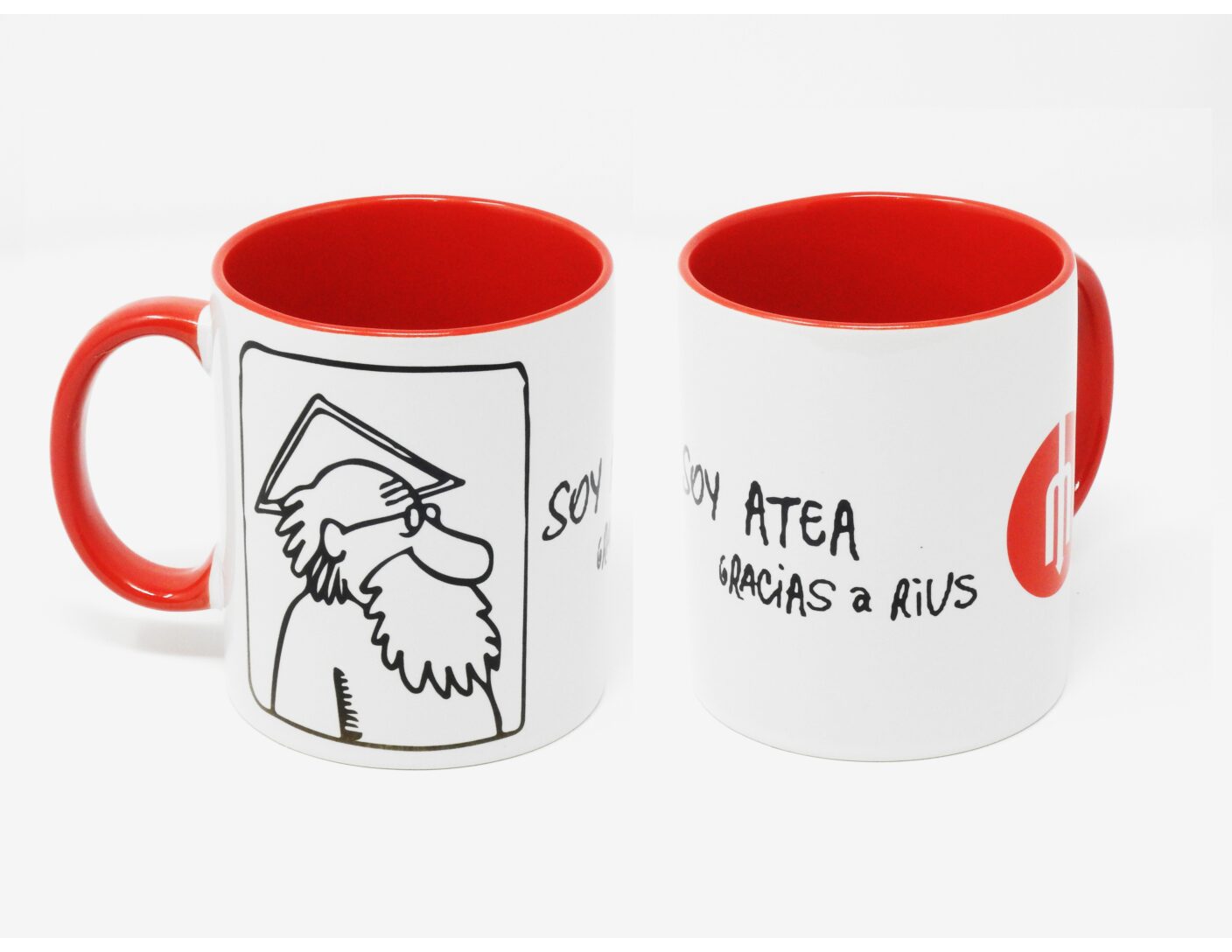 Taza "Soy atea gracias a Rius"