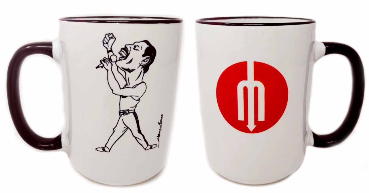 Taza grande (15 onzas) “Freddie Mercury”