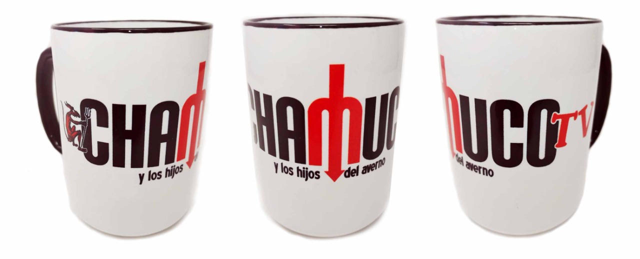 Taza grande (15 onzas) “Chamuco TV”